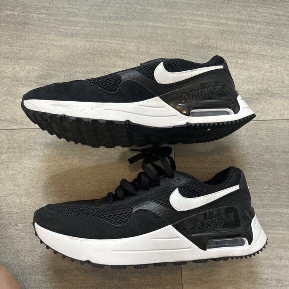 Nike Air Max SYSTM DM9537-001 Mens Black Gray White Running Sneakers Size 9 main image 2